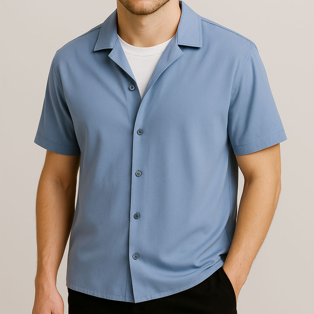 Drapé Ice Silk Shirt - Limited Edition