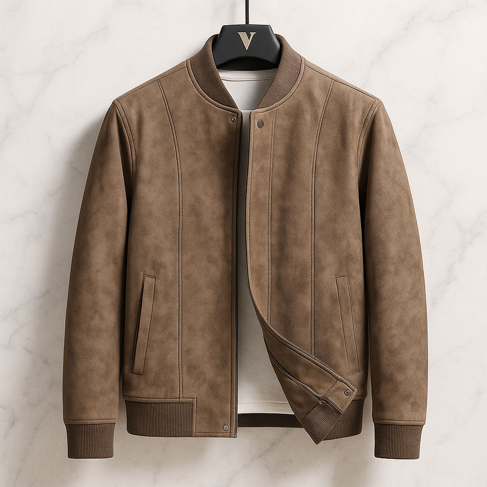 Legacy Suede Bomber