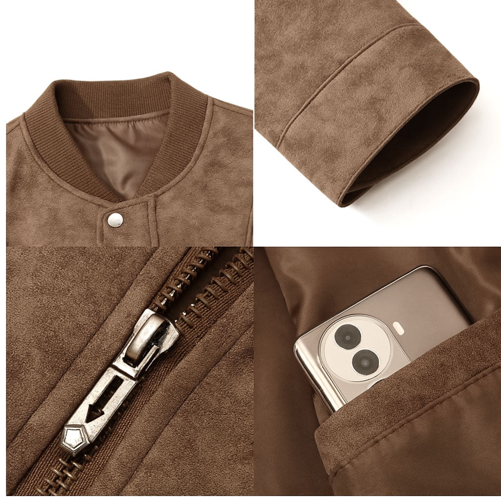 Legacy Suede Bomber
