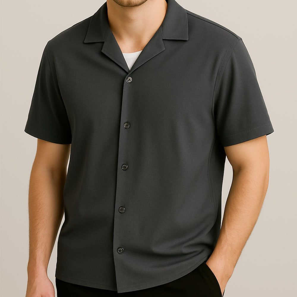 Drapé Ice Silk Shirt - Limited Edition