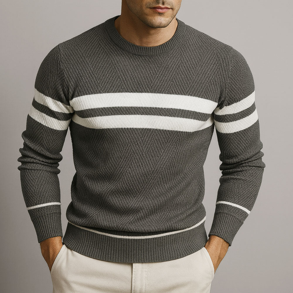 Urban Stripes cotton sweater