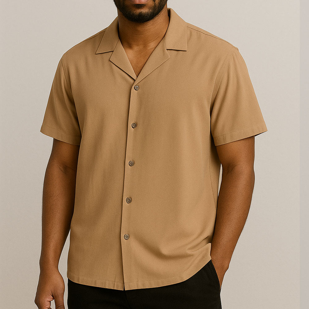 Drapé Ice Silk Shirt