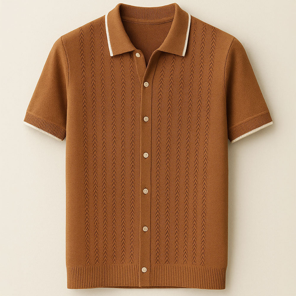 Summer Muse Polo Cardigan