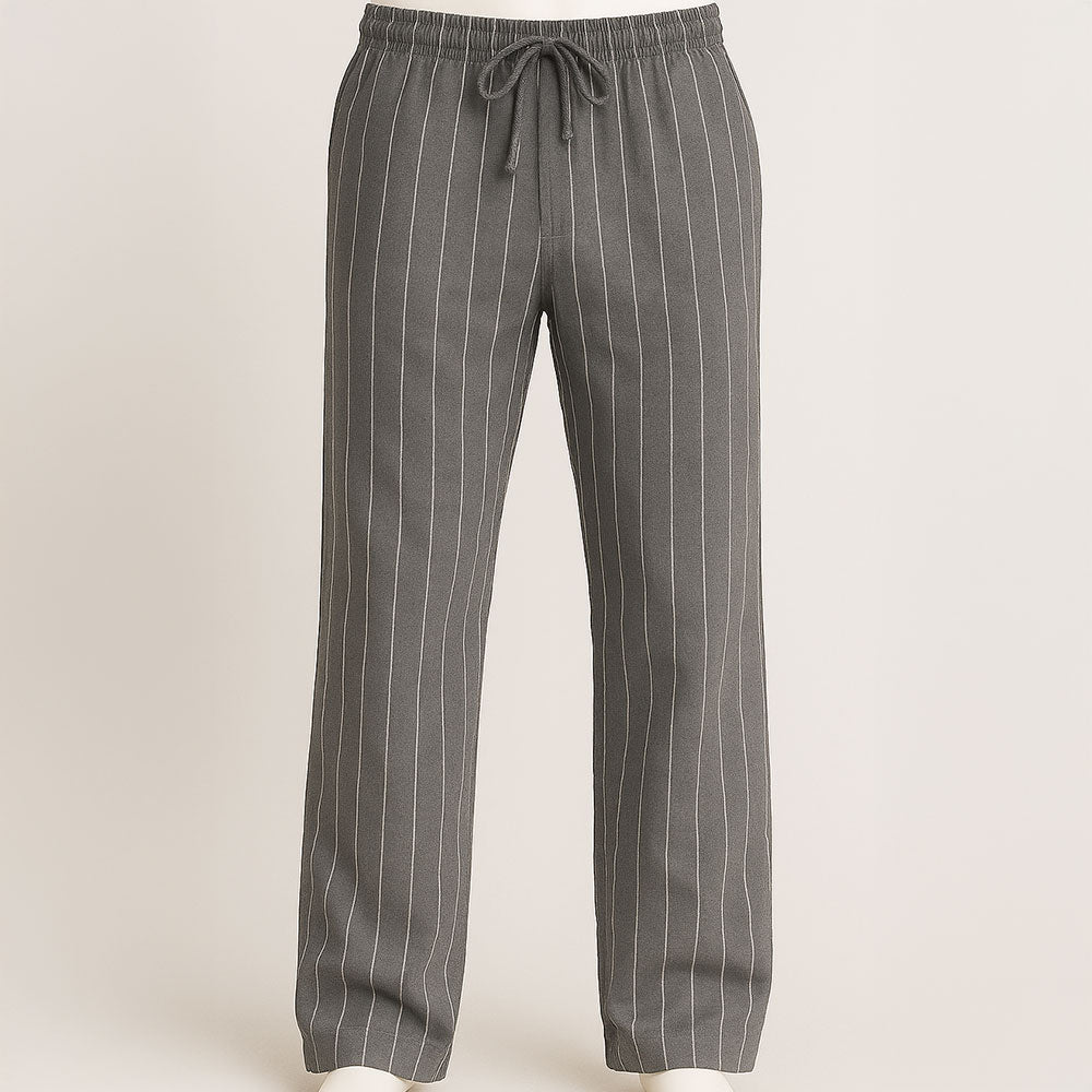 ZenStripes Linen Pants