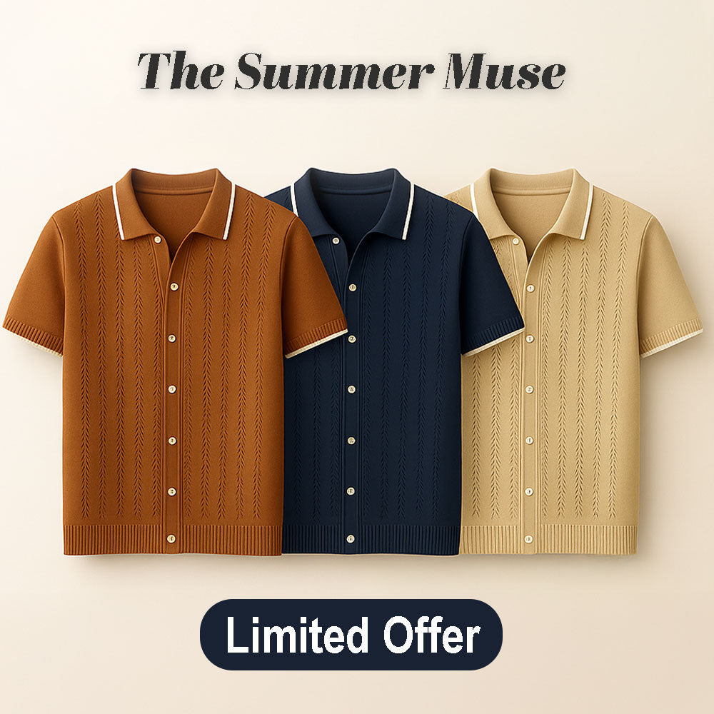 Summer Muse Polo Cardigan
